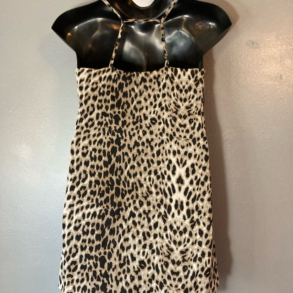Body Central Leopard Print Dress NWT - Picture 3 of 5